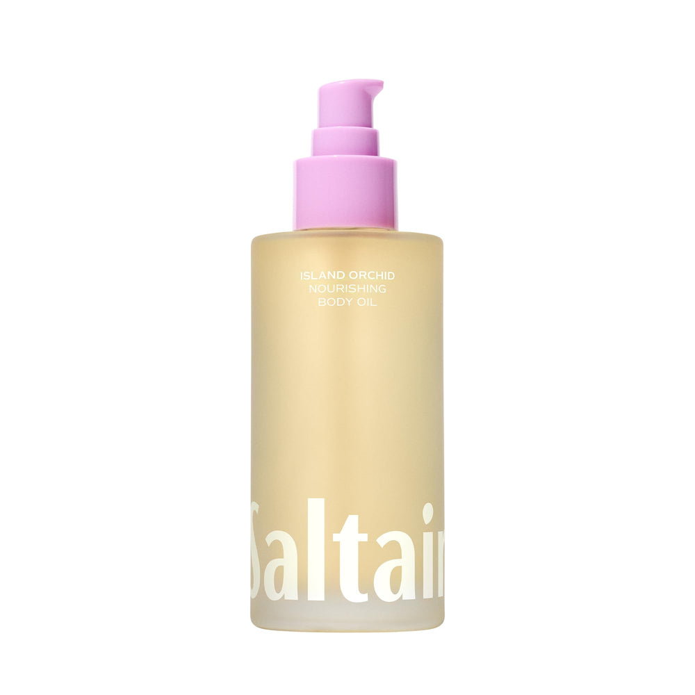 Saltair after-shower application demonstrates layering with moisturizer