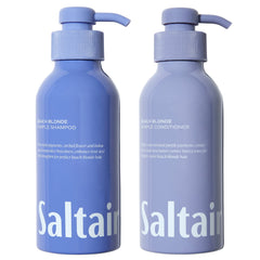 Saltair Beach Blonde Shampoo bottle showcasing color-preserving cleansing.