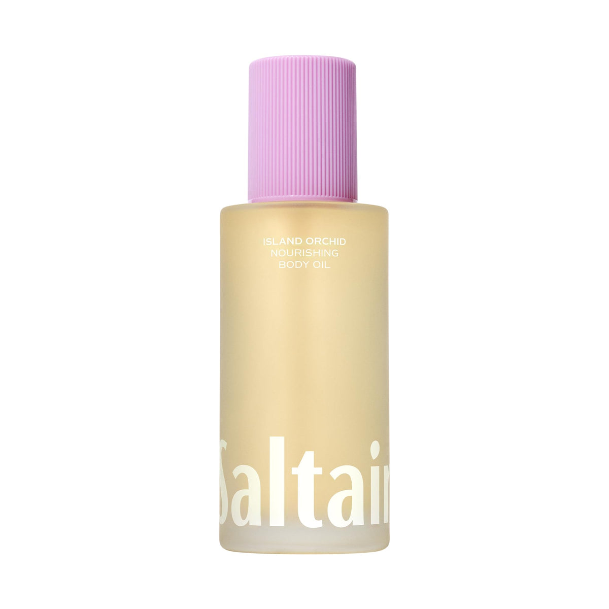 Saltair Body Oil bottle with pump offers lightweight hydration for non-greasy skin