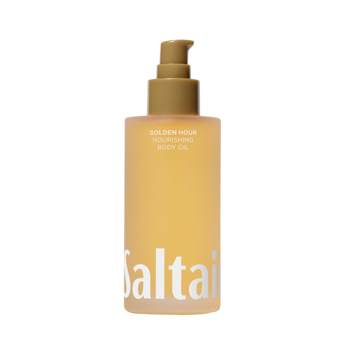 Saltair Body Oil bottle with pump for easy, non-greasy hydration.