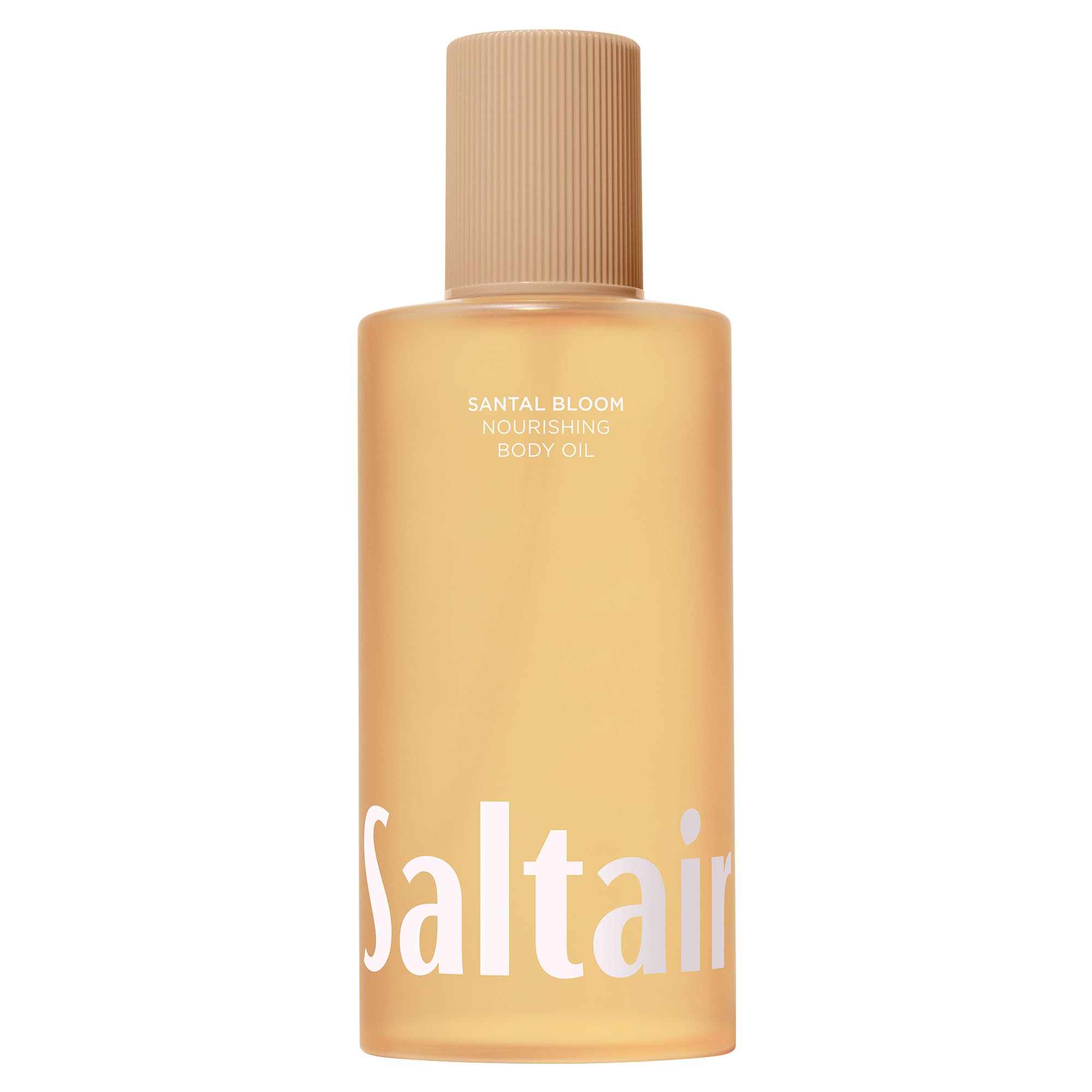 Saltair Santal Bloom body oil bottle delivering luxurious hydration