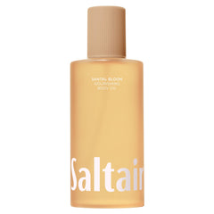 Saltair Santal Bloom body oil bottle delivering luxurious hydration