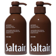 Saltair Body Wash 2-Pack bottle pumps for easy daily cleansing