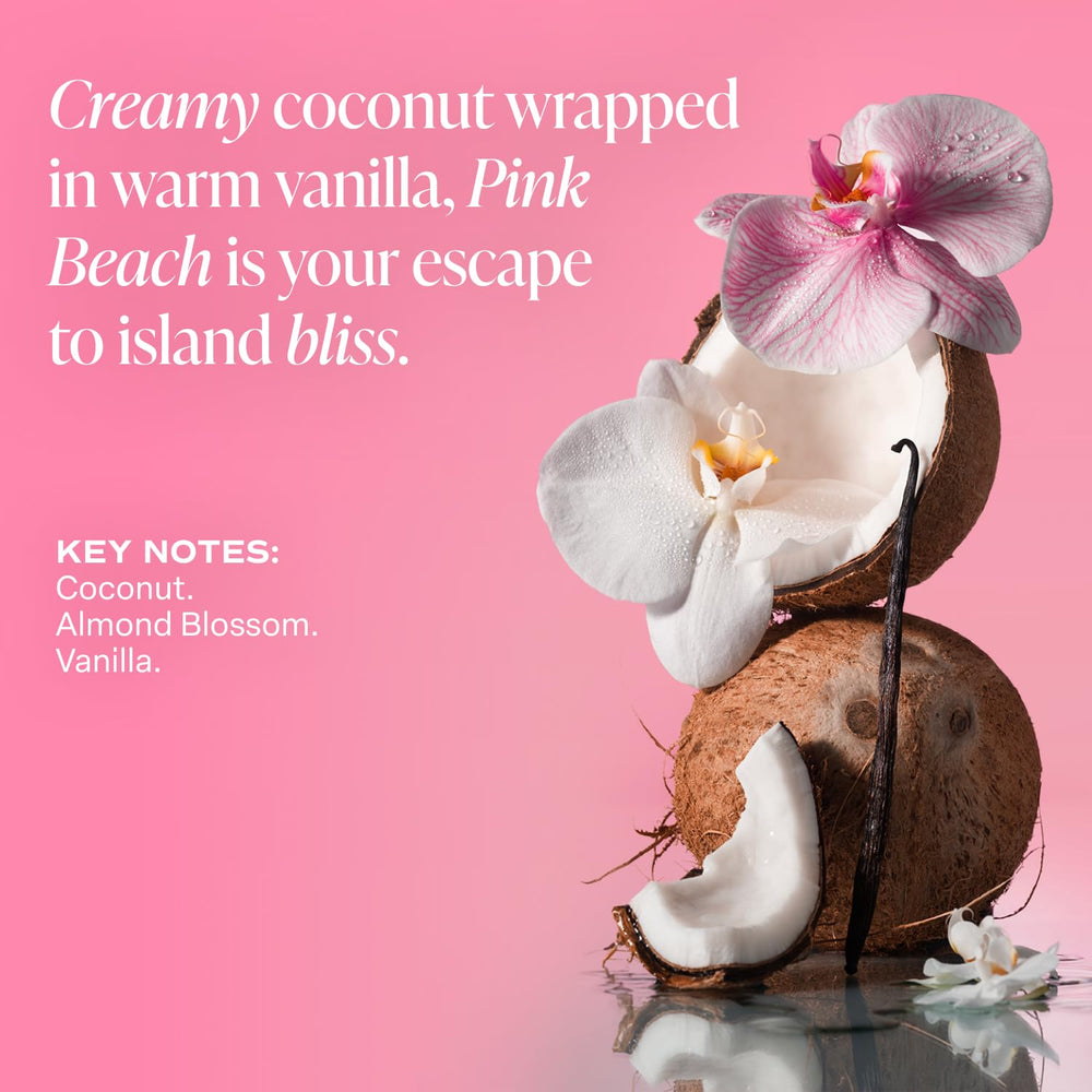 Saltair coconut oil and shea butter emulsion highlights luxurious, creamy spread.