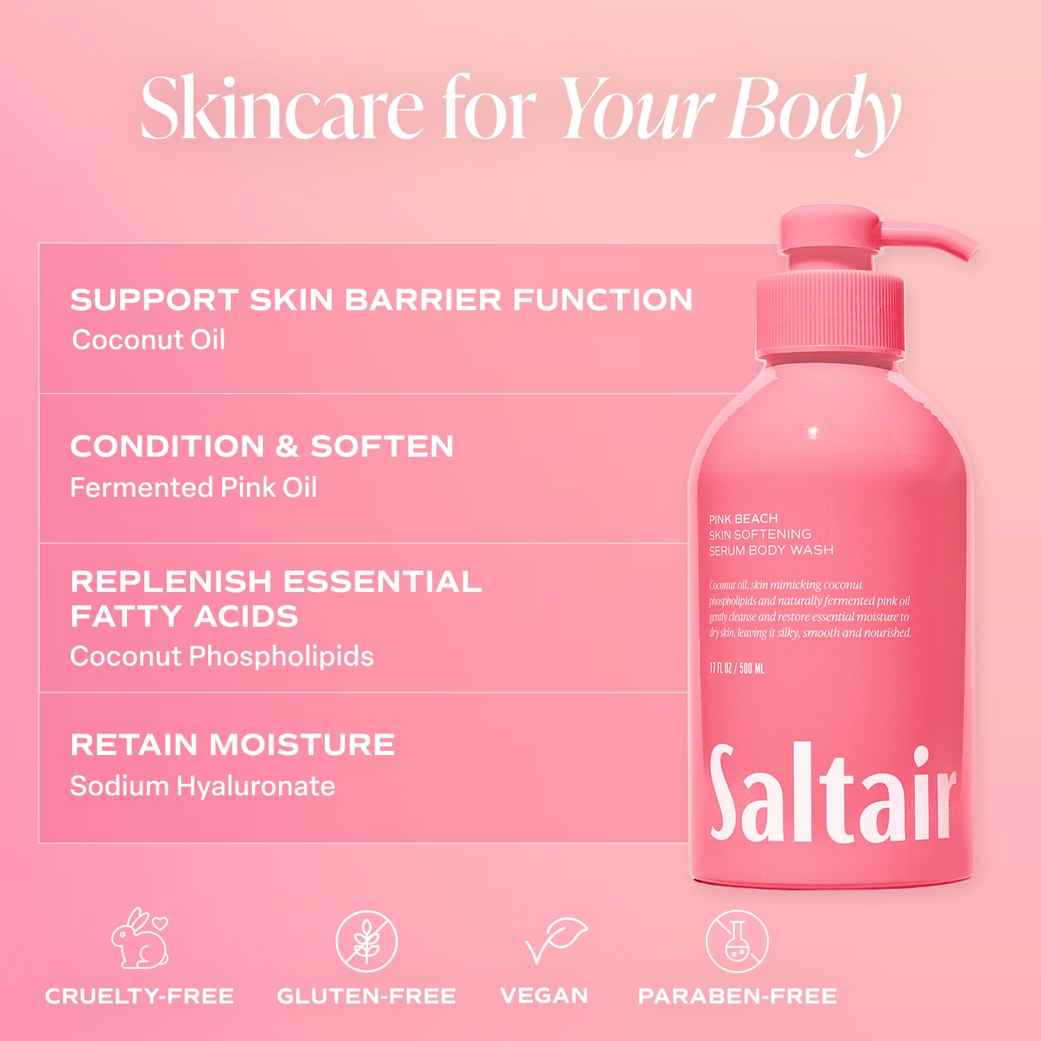 Saltair Cupuacu Butter-rich-cream display implies deep-softening hydration.
