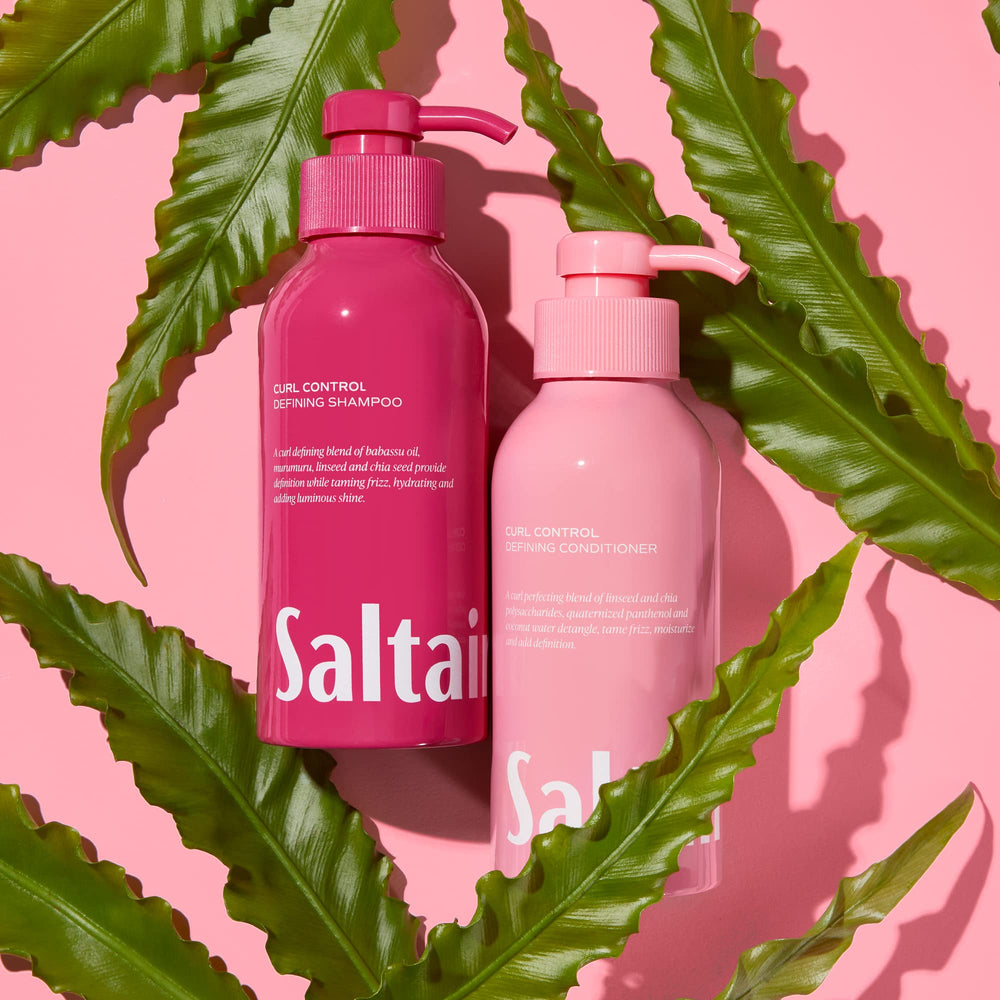 Saltair Curl Control set on a daily home curling routine display.