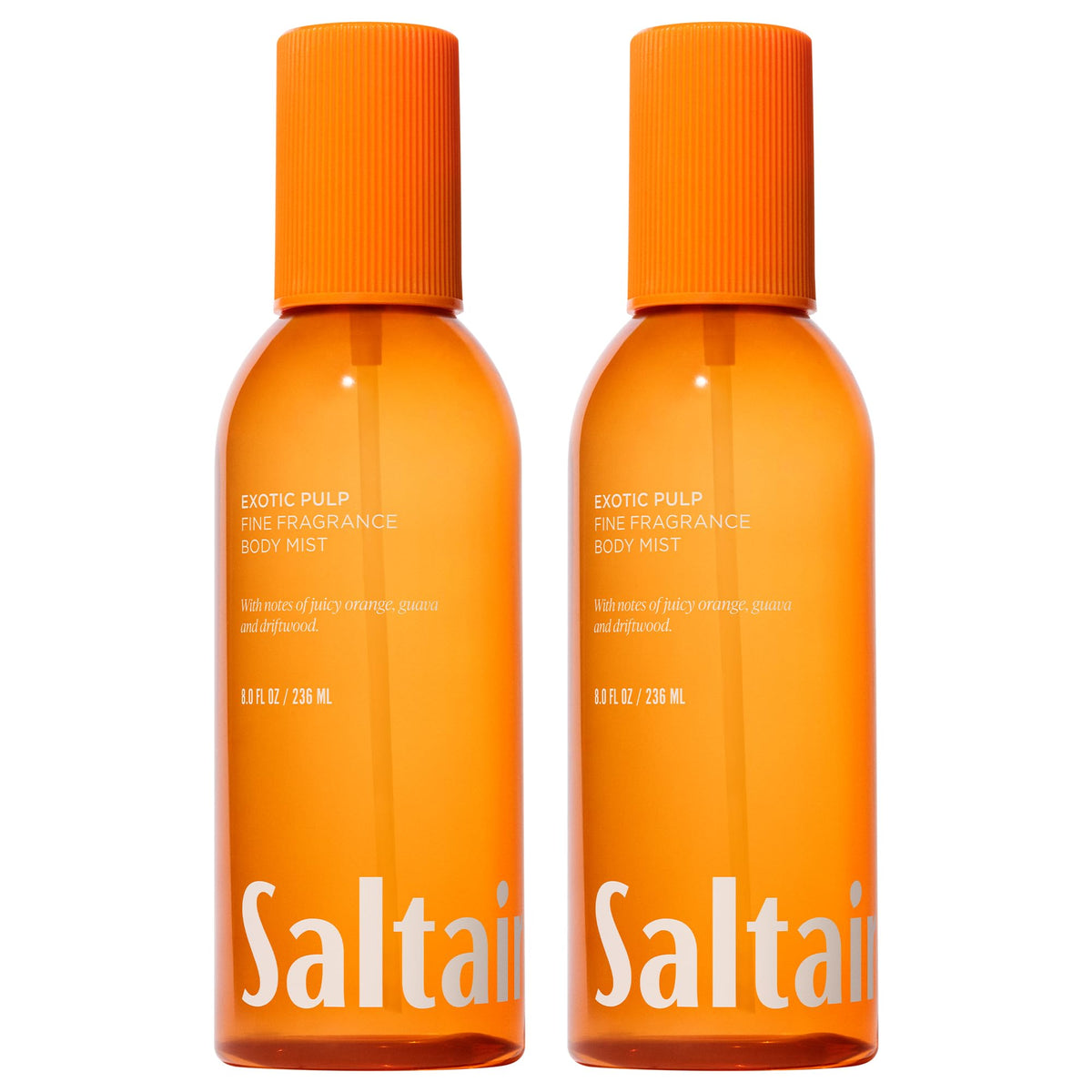 Saltair Exotic Pulp bottle pour for a refreshing coastal vibe.