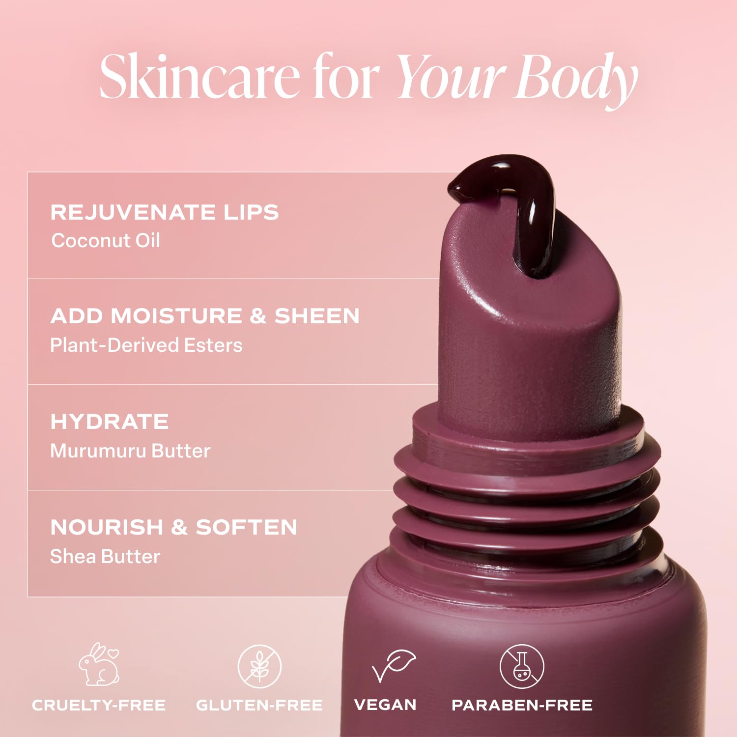 Saltair lip oil balm wand applies nourishing moisture evenly.