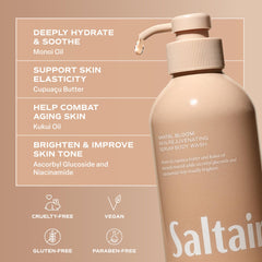 Monoi Oil detail from Saltair Santal Bloom for skin hydration