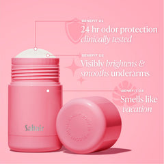 Saltair Pink Beach ingredients label highlights skincare-grade components.