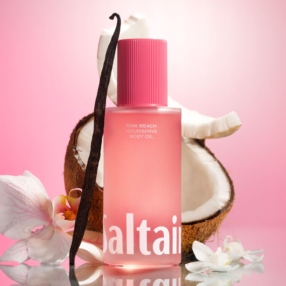 Saltair pump application illustrating quick-absorb formula.