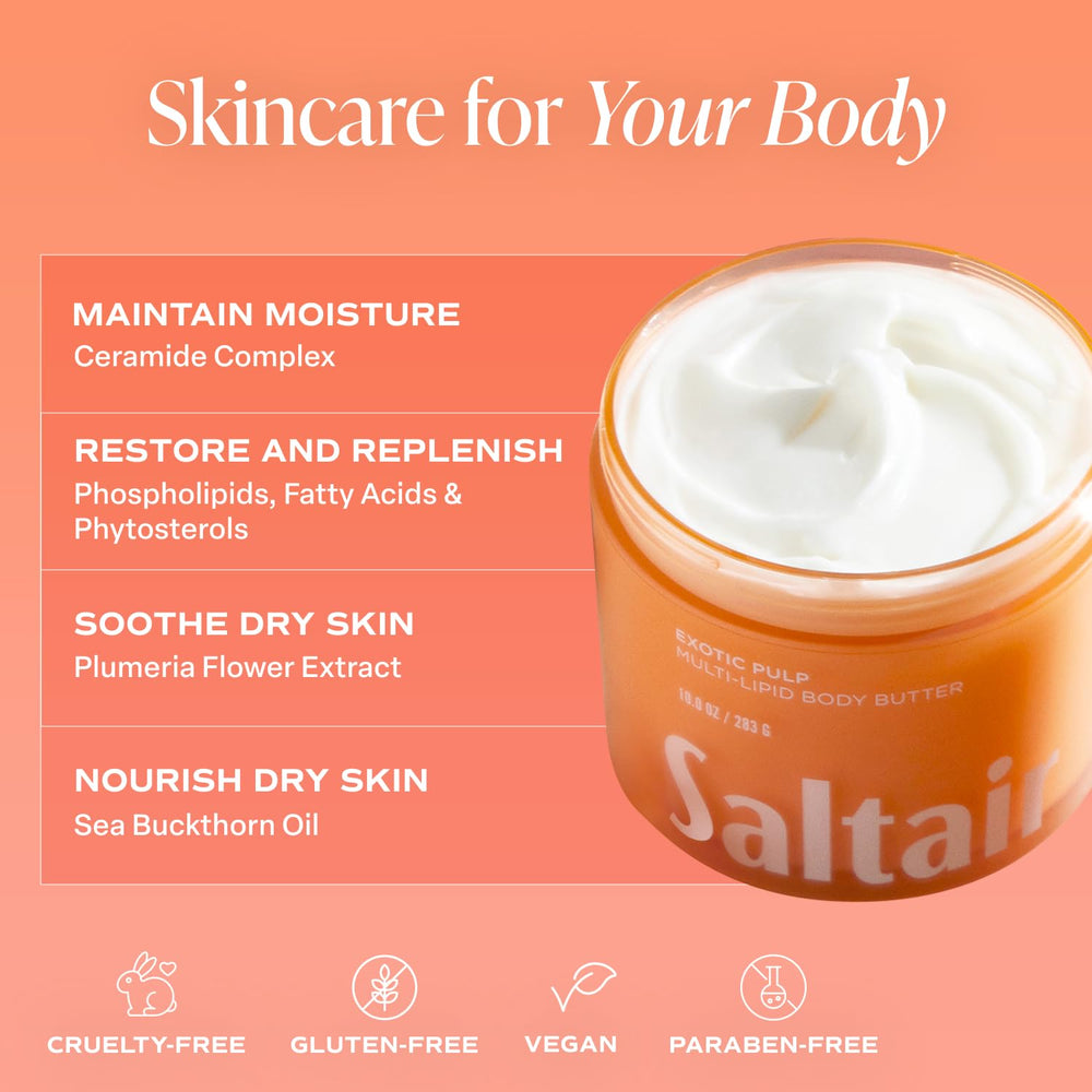 Saltair rich texture close-up emphasizing creamy, fast-absorbing hydration