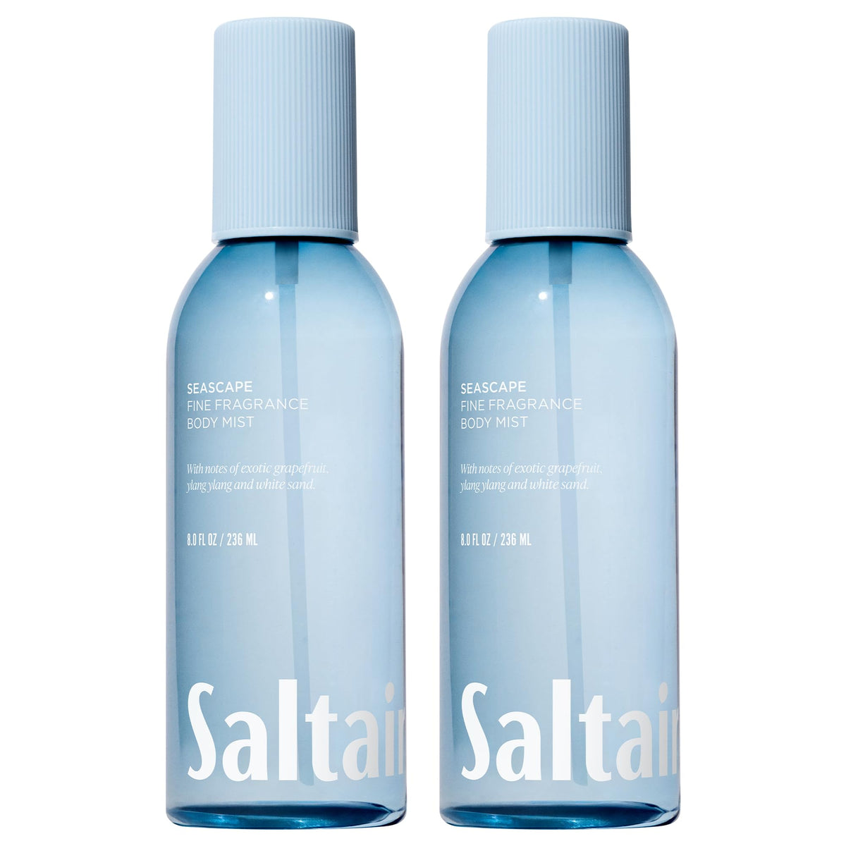 Saltair Seascape Body Mist bottle-front for daily refresh and tropical mood