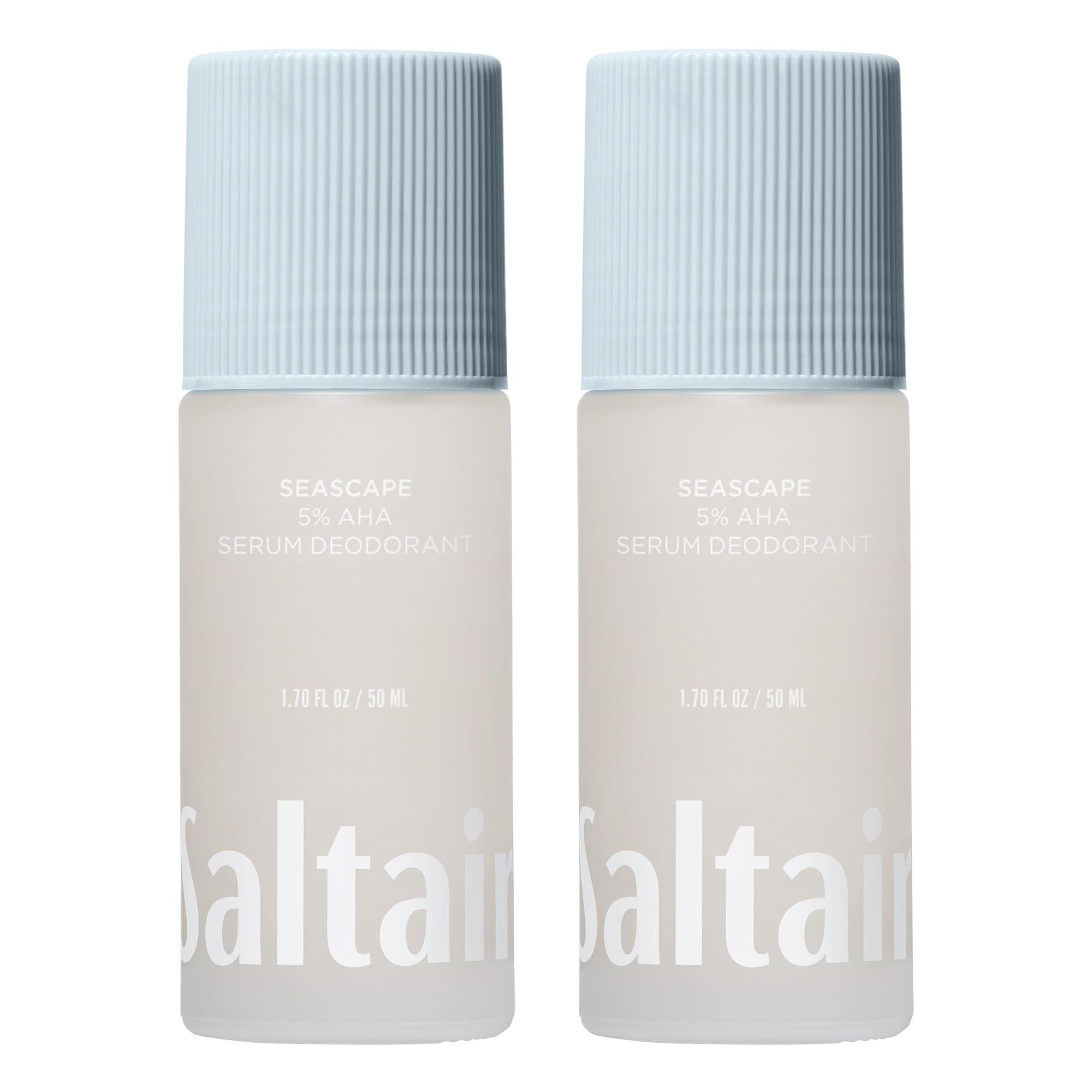 Saltair Serum Deodorant 2 Pack bottle with roll-on for all-day odor control