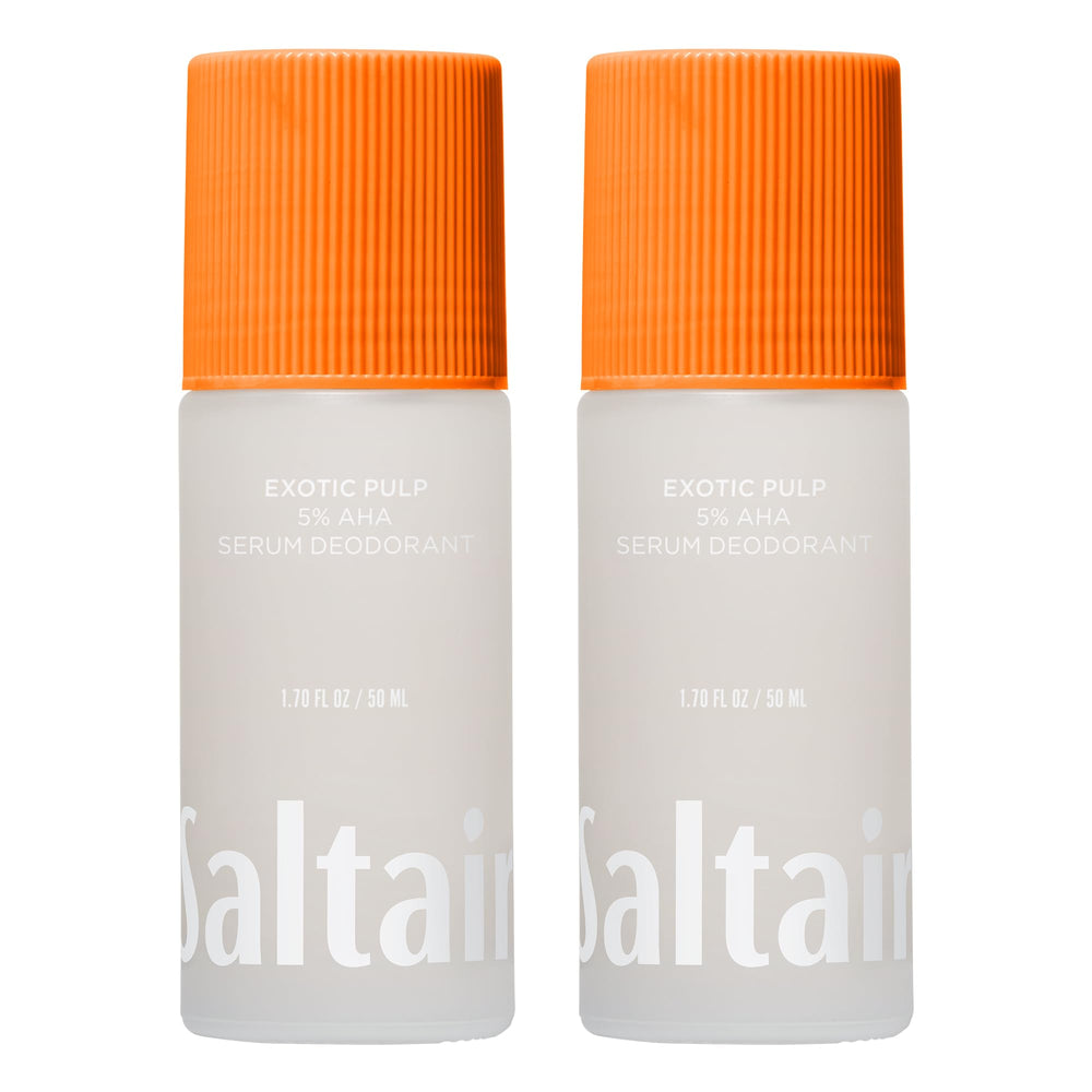 Saltair Serum Deodorant 2-pack box for on-the-go freshness and organized storage