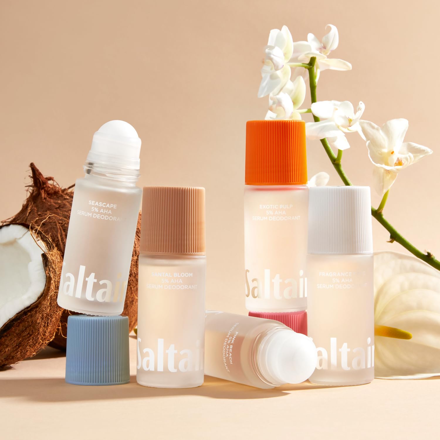 Saltair Serum Deodorant leaves no white marks on fabrics.
