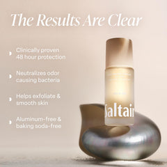 Saltair Serum Deodorant 2-pack packaging shown for travel or gifting.