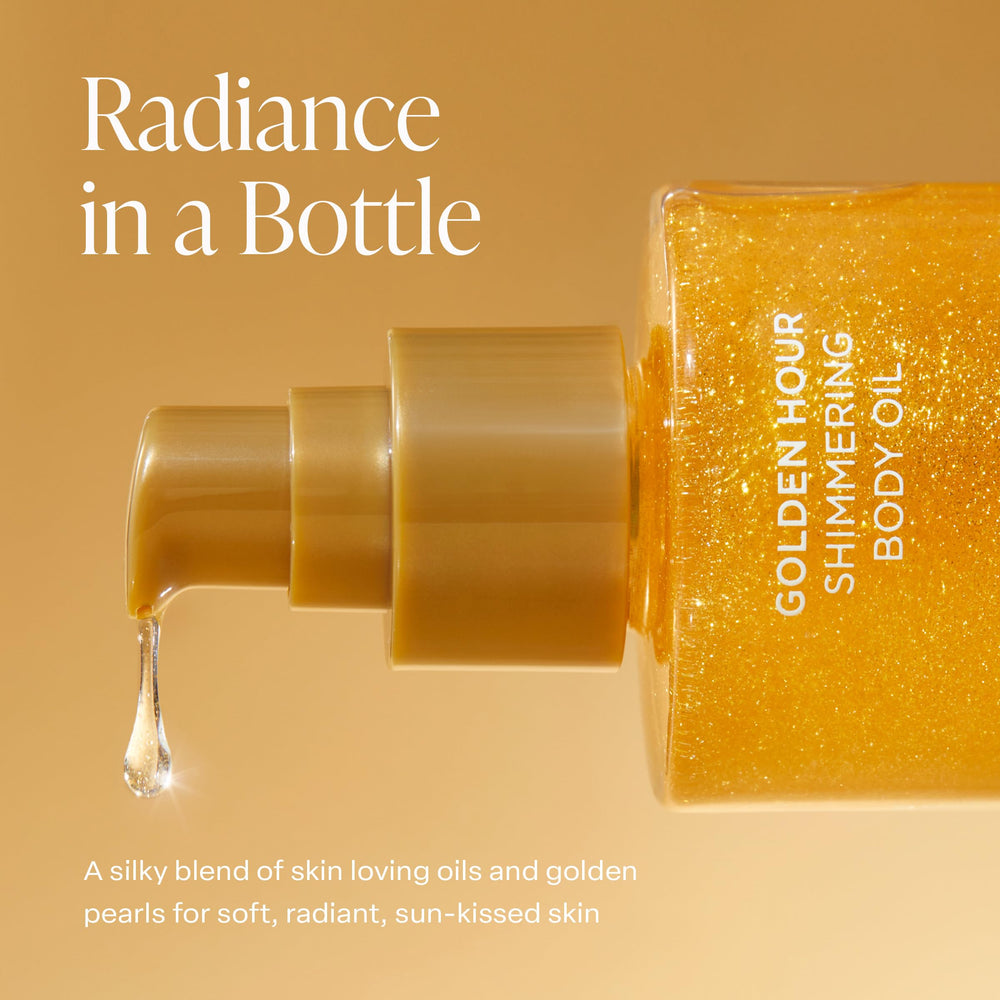Saltair Shimmering Body Oil ready for daily ritual and glow.