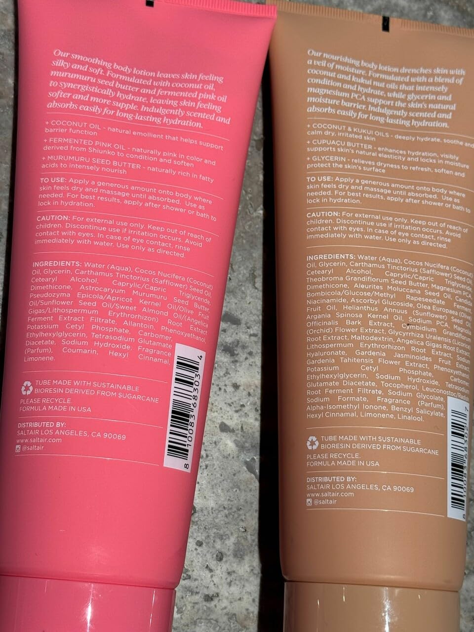 Saltair skin-hydration glow after use suggests smoother, comfortable skin