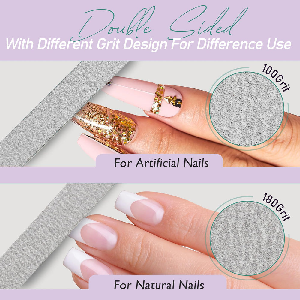 SALVMARY portable 5-inch disposable file for on-the-go manicures