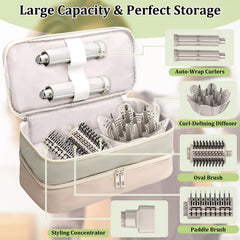 Sambois travel case inner soft texture protects attachments during transit