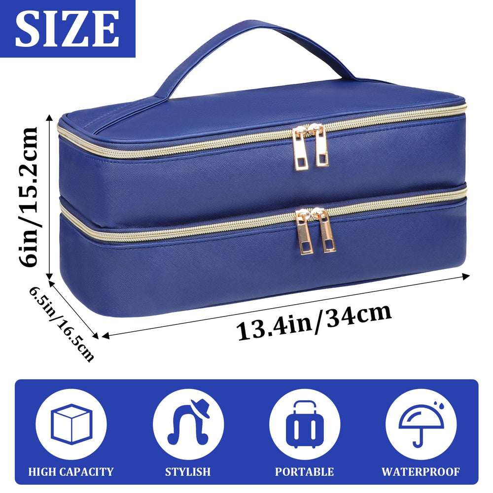 Sambois travel case large-capacity holds accessories.