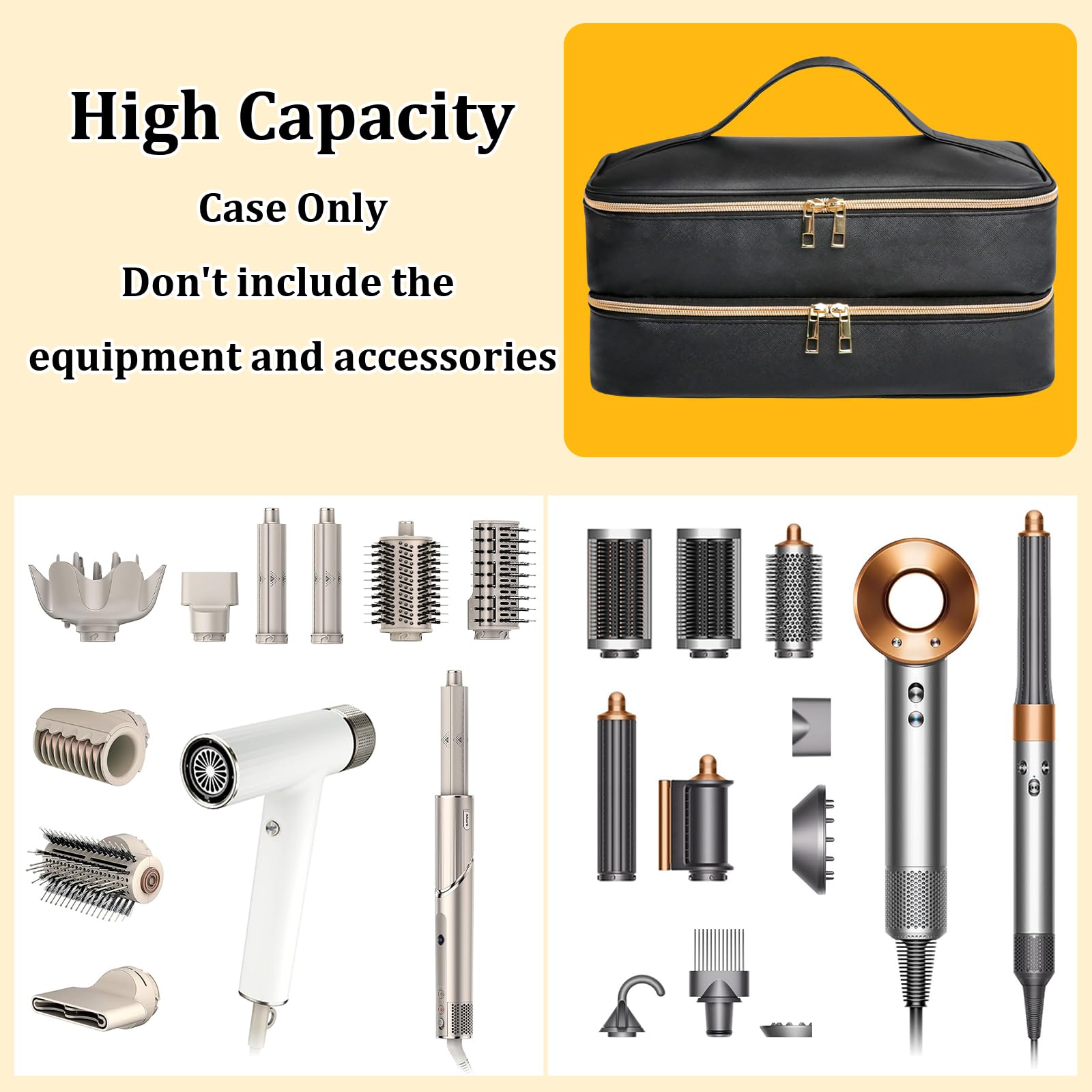 Sambois travel case multipurpose use in luggage, gym, or salon storage