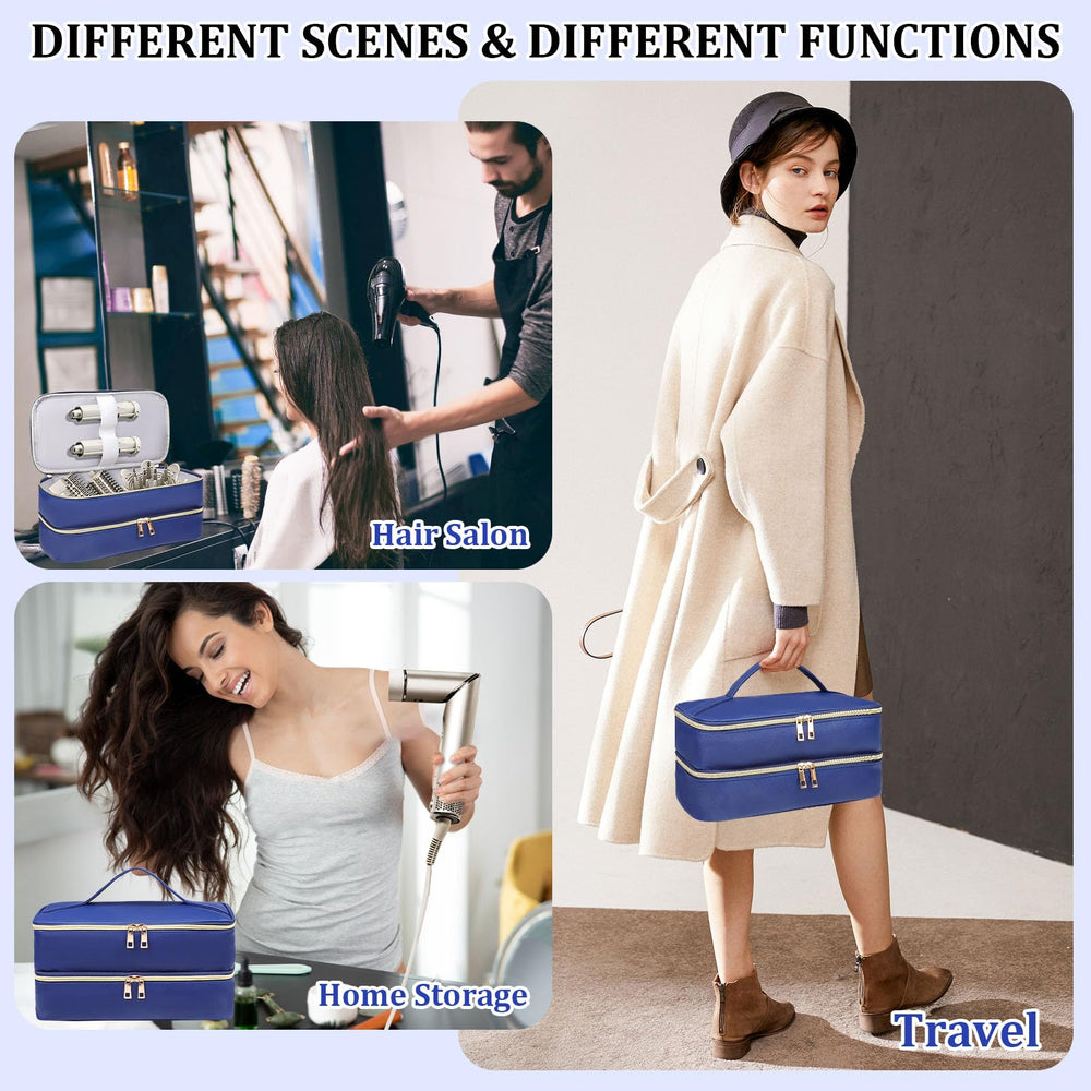 Sambois travel case top-handle design for easy carrying.