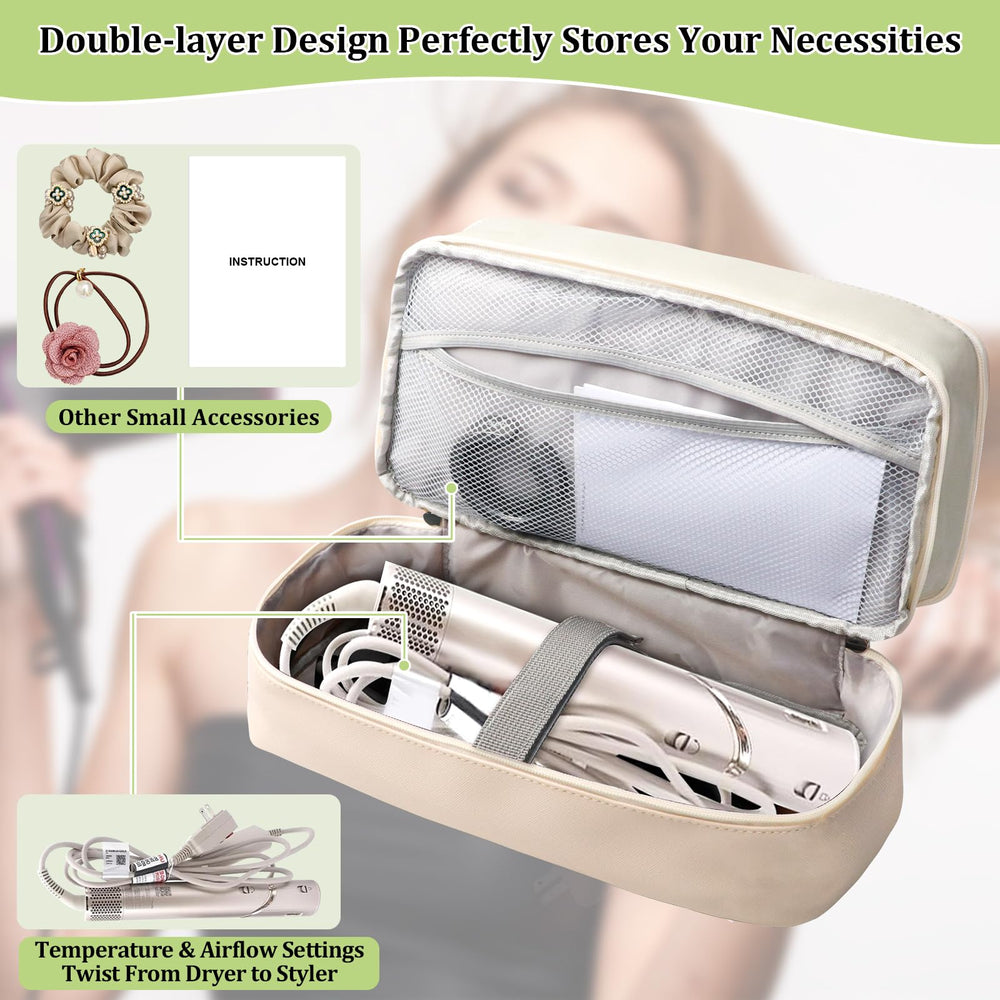Sambois travel case waterproof outer layer protects contents from moisture and dust