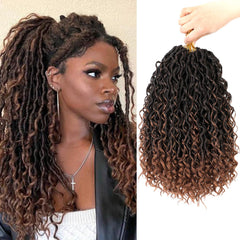 SAMBRAID Goddess Locs 14in pack opening for full head coverage.