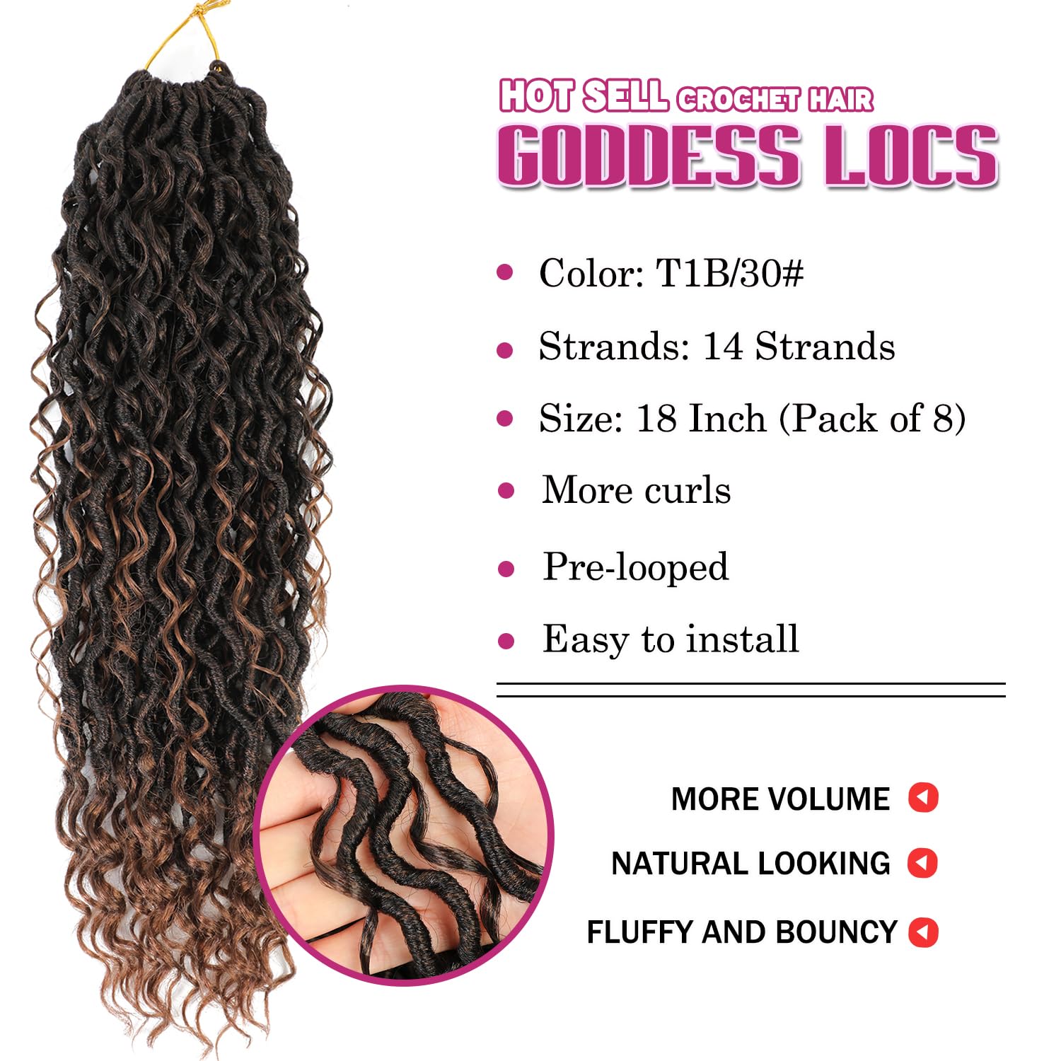 SAMBRAID goddess-locs boho crochet-style texture for natural movement