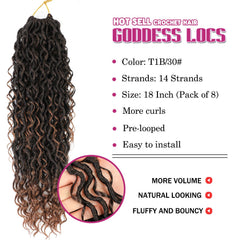 SAMBRAID goddess-locs boho crochet-style texture for natural movement