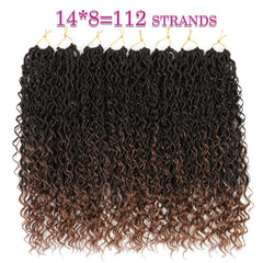 SAMBRAID goddess-locs packaged 112-pieces ready for install