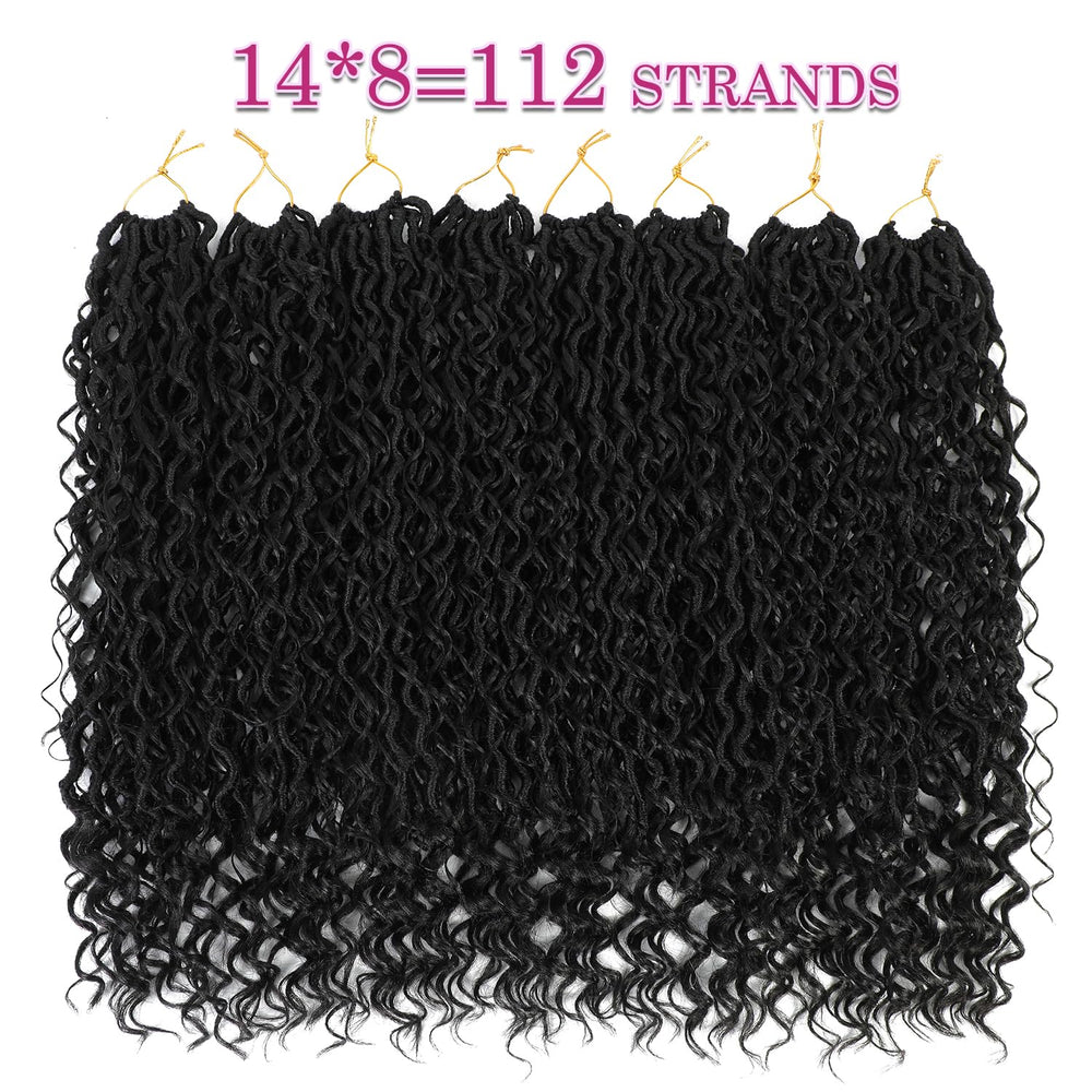 SAMBRAID pre-twisted crochet locs ready for quick install.