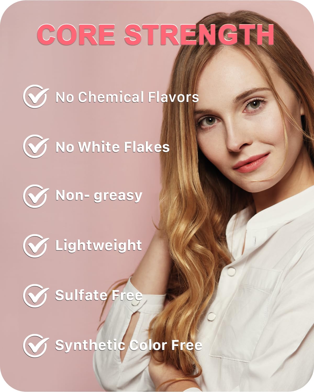 Samnyte 4-in-1 Styling Cream hydrating formula keeps strands smooth.