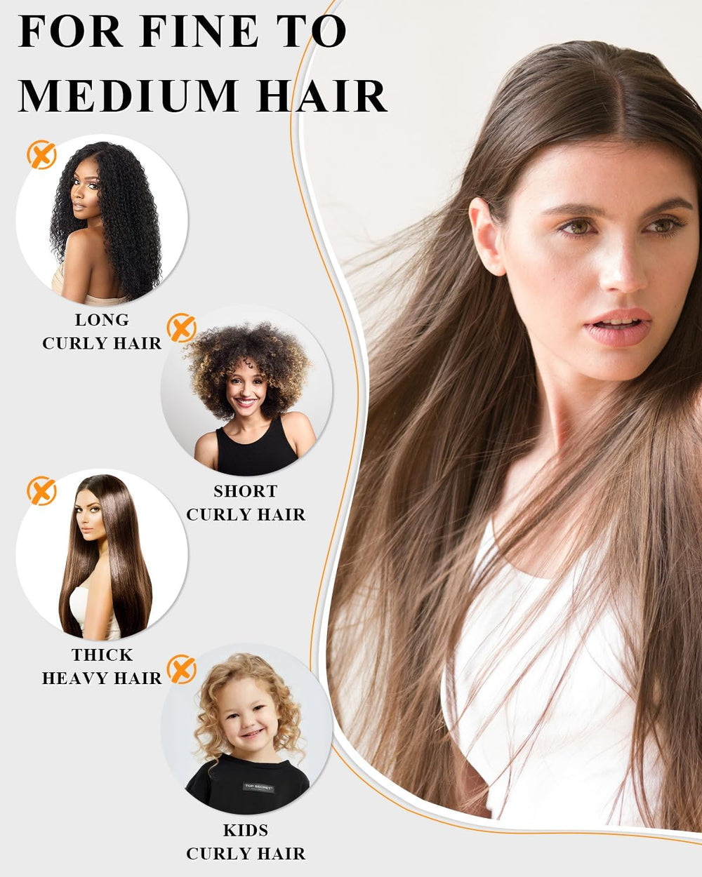 Samnyte cleaning excess hair from bristle brush after styling