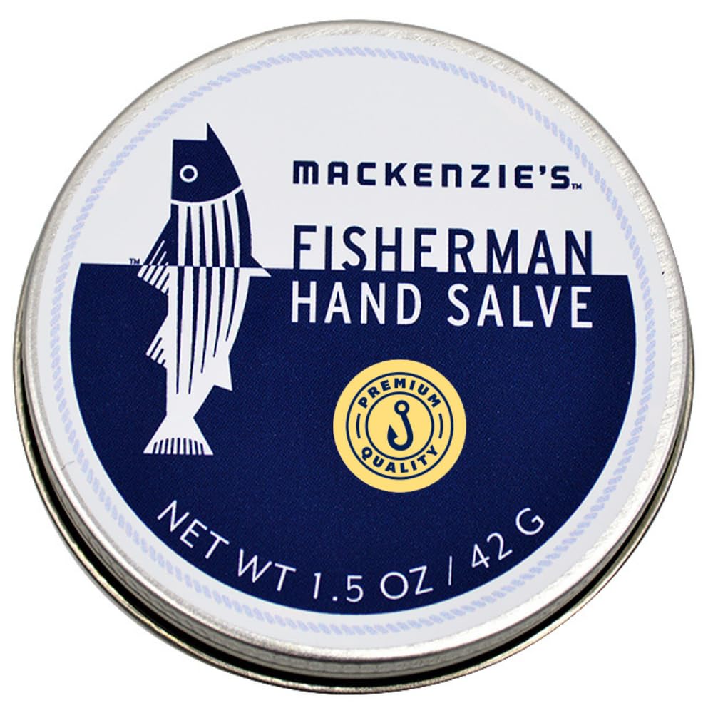 Sam's Natural Mackenzie's Fisherman Hand Salve tin protects dry hands on the go