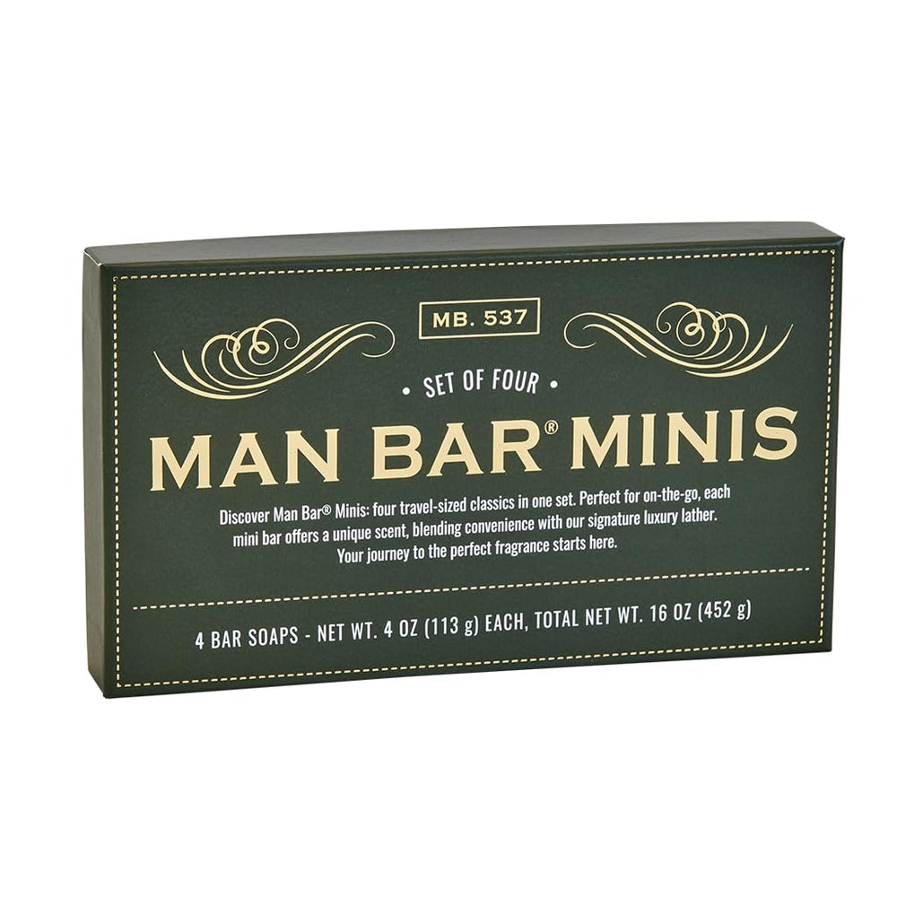 San Francisco Soap Co Man Bar Minis deep cleansing Silver Sage-Bergamot bar in action.
