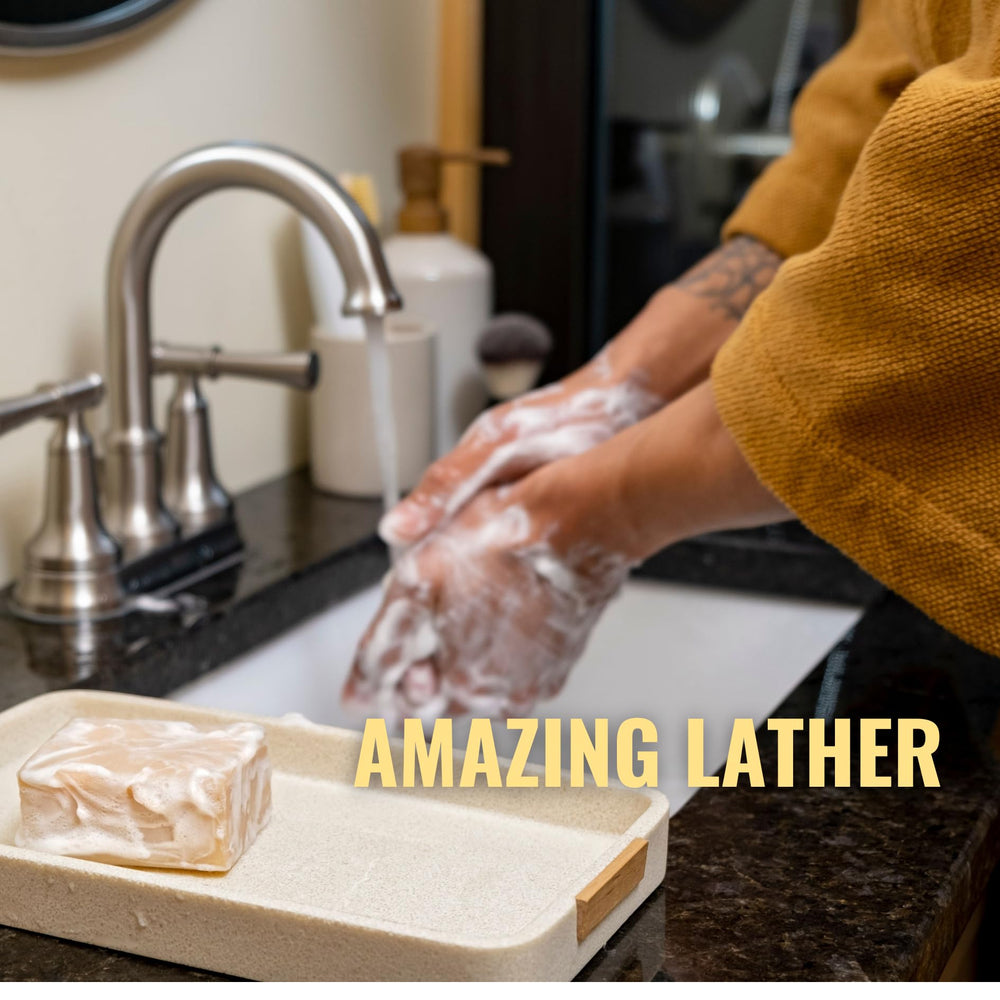 San Francisco Soap Company Cruelty-free label supports ethical grooming.