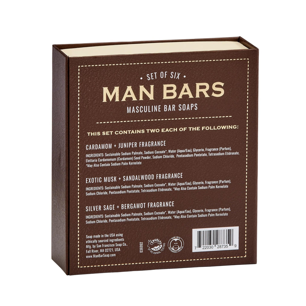 Exotic Musk & Sandalwood bar by San Francisco Soap Company for warm fragrance