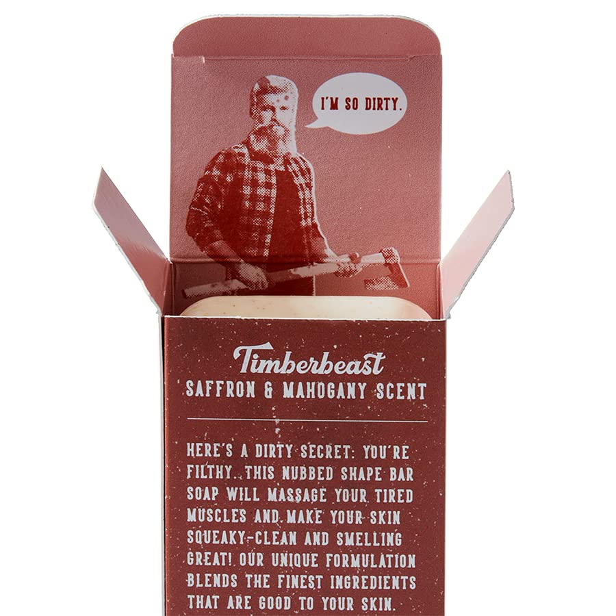 San Francisco Soap Company Filthy Man closeup reveals exfoliating bits for a refreshing scrub.
