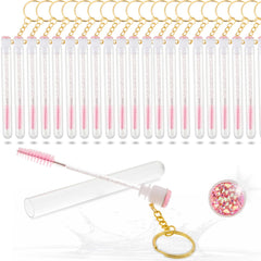 SANARITA upgrade 48pcs mascara wands showcase highlighting travel-ready hygiene and touch-ups.