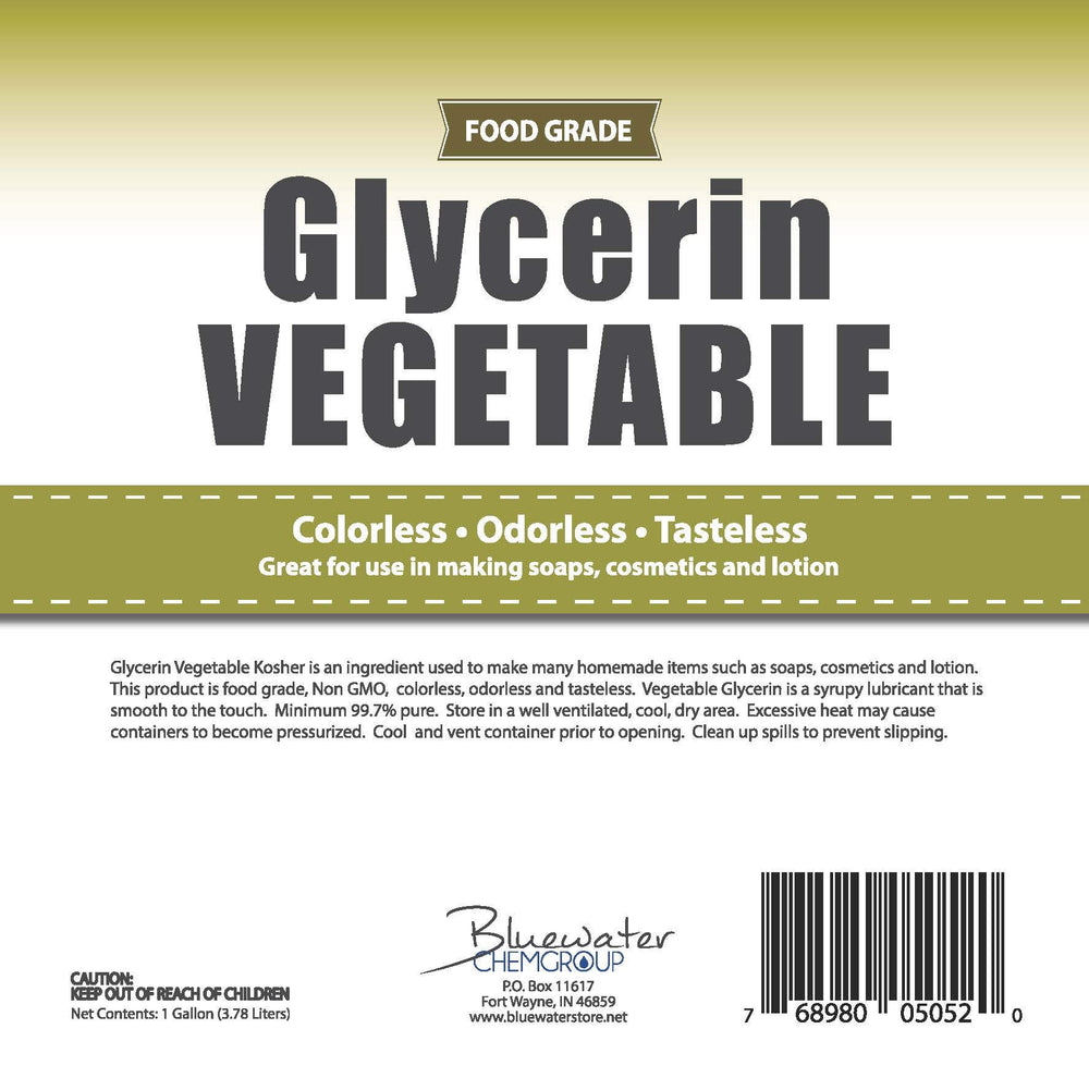 Sanco Vegetable Glycerin USA made container is BPA-free and resealable.