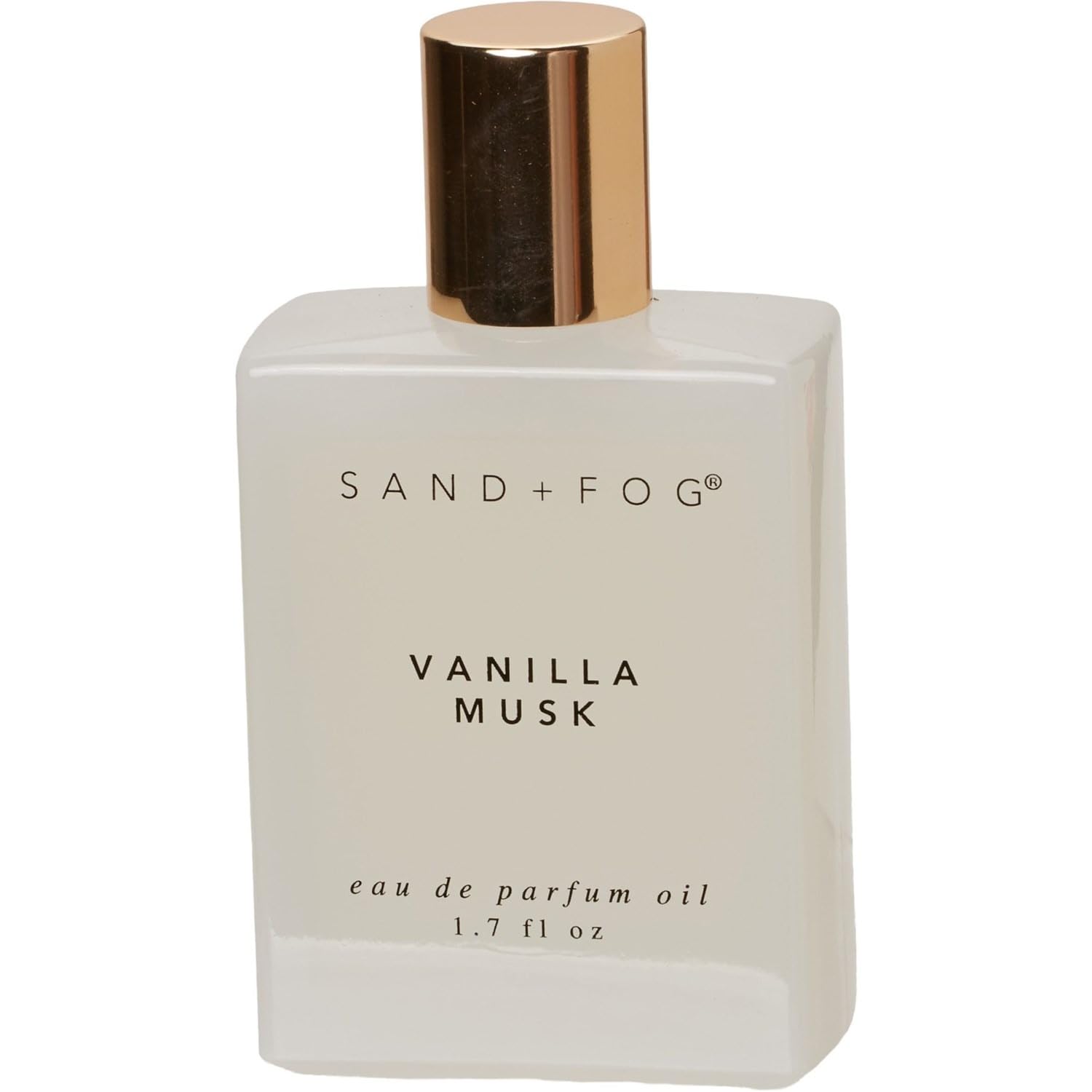 Sand + Fog Vanilla Musk rollerball bottle for on-the-go touch-ups