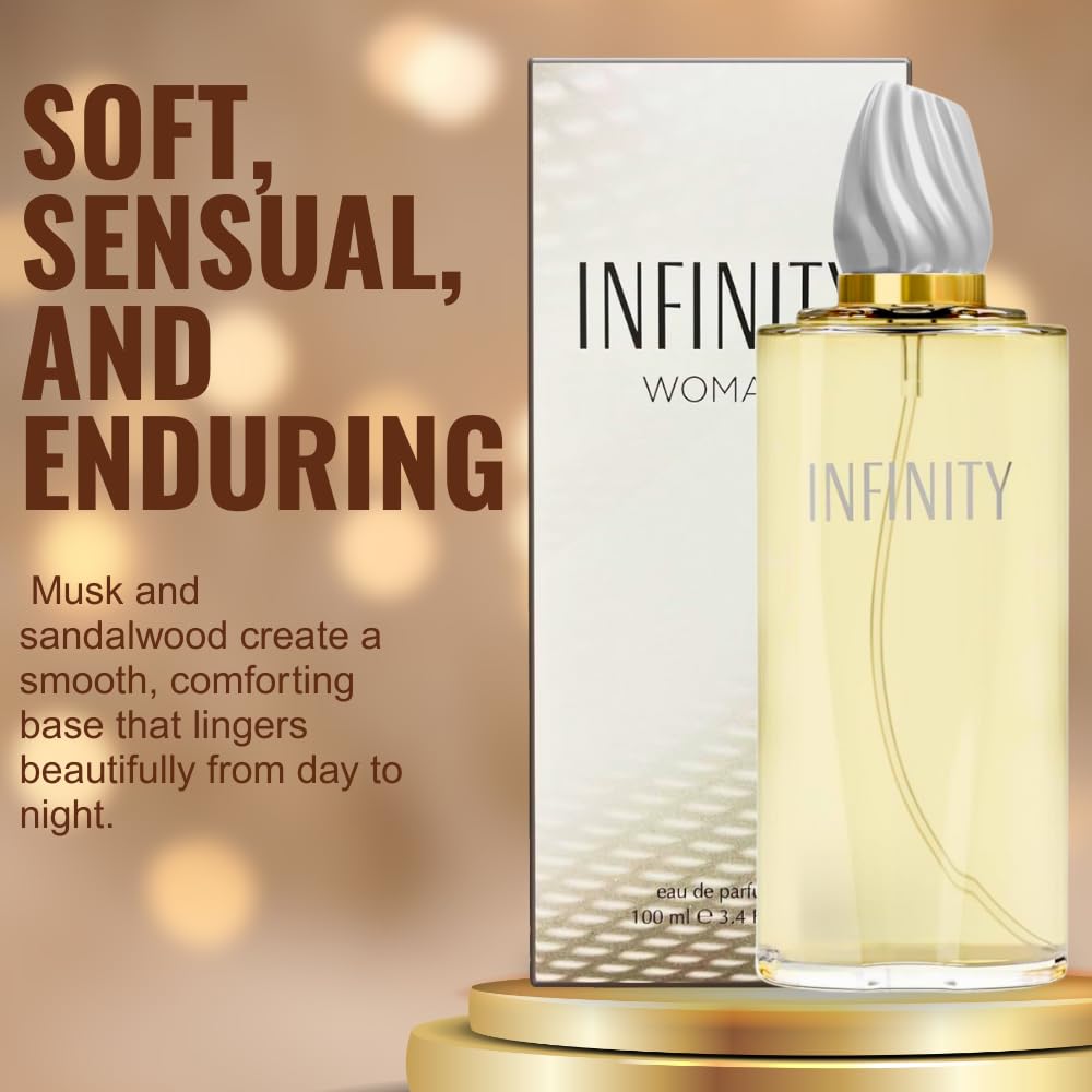 Sandora Fragrances perfume for women 100ml bottle shown as a travel-friendly option.