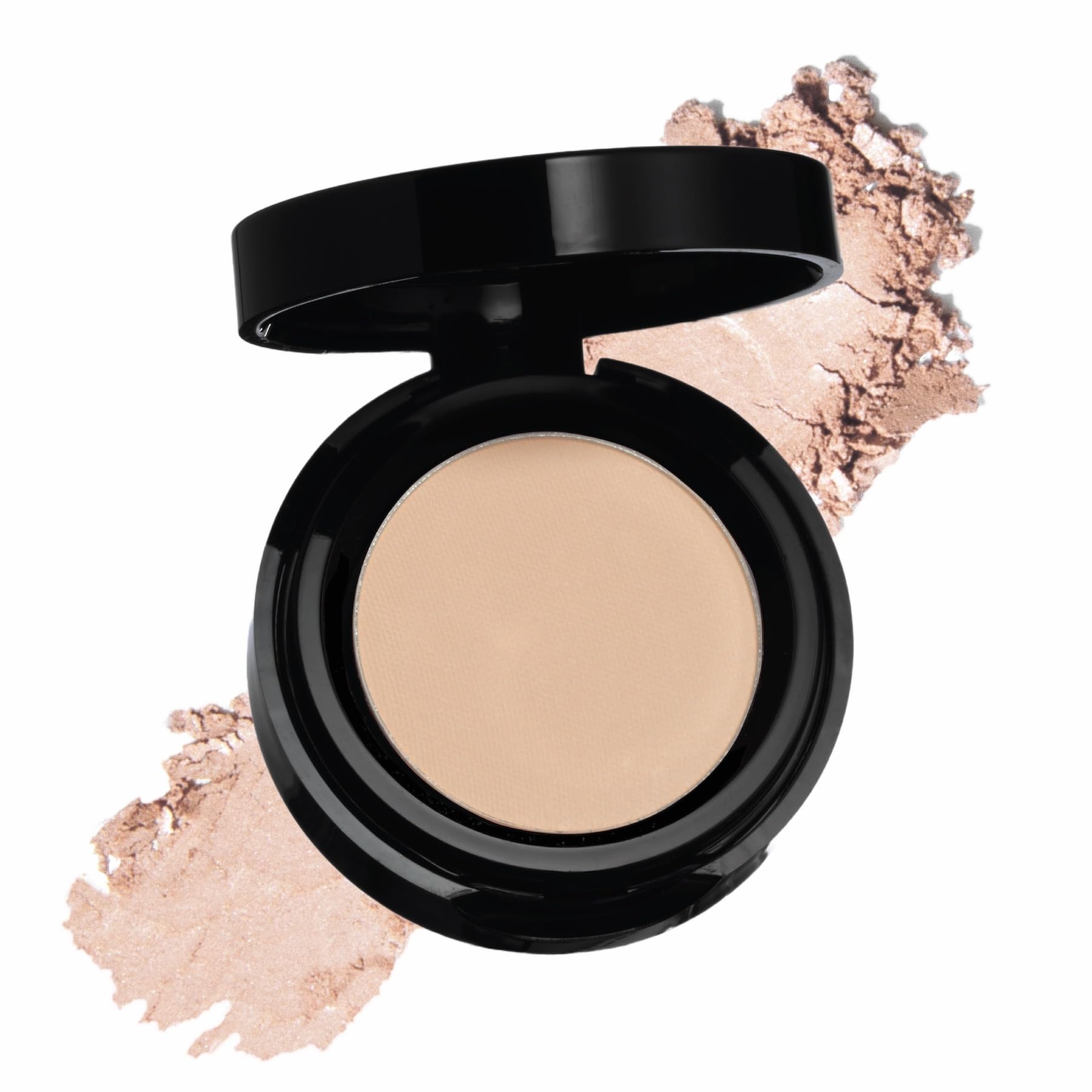 Sandstone Scandinavia Eyeshadow for Sensitive Eyes close-up highlights gentle formula for delicate lids