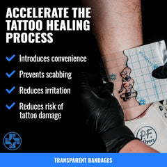 Saniderm durable polyurethane bandage resists tearing for active daily life.