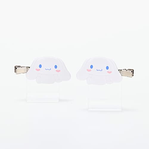 SANRIO Cinnamoroll bangs clip ABS resin construction for durable wear.