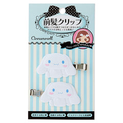 SANRIO Cinnamoroll bangs clip front view for mark-free styling.