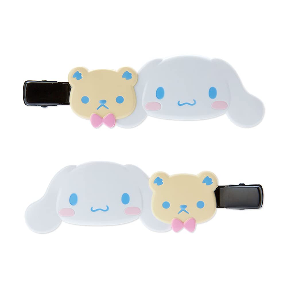 Detalle del clip Cinnamoroll para cabello, diseño práctico y sin marcas visibles.